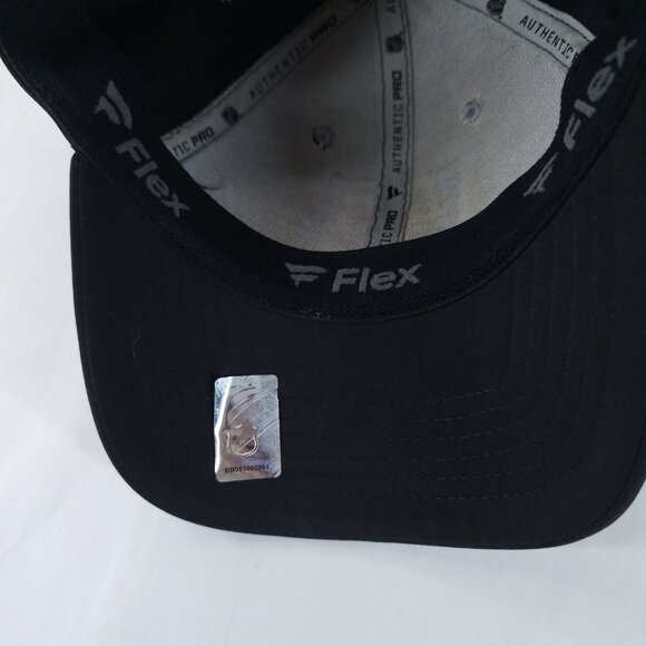 Los Angeles Kings Hat Cap Fitted Mens Large Black NHL Hockey Stretch Fit Dot Pro - Picture 4 of 6